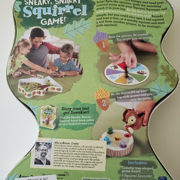 The sneaky snacky Squirrel Game for Kids ages 3+ - Picture 3 of 4